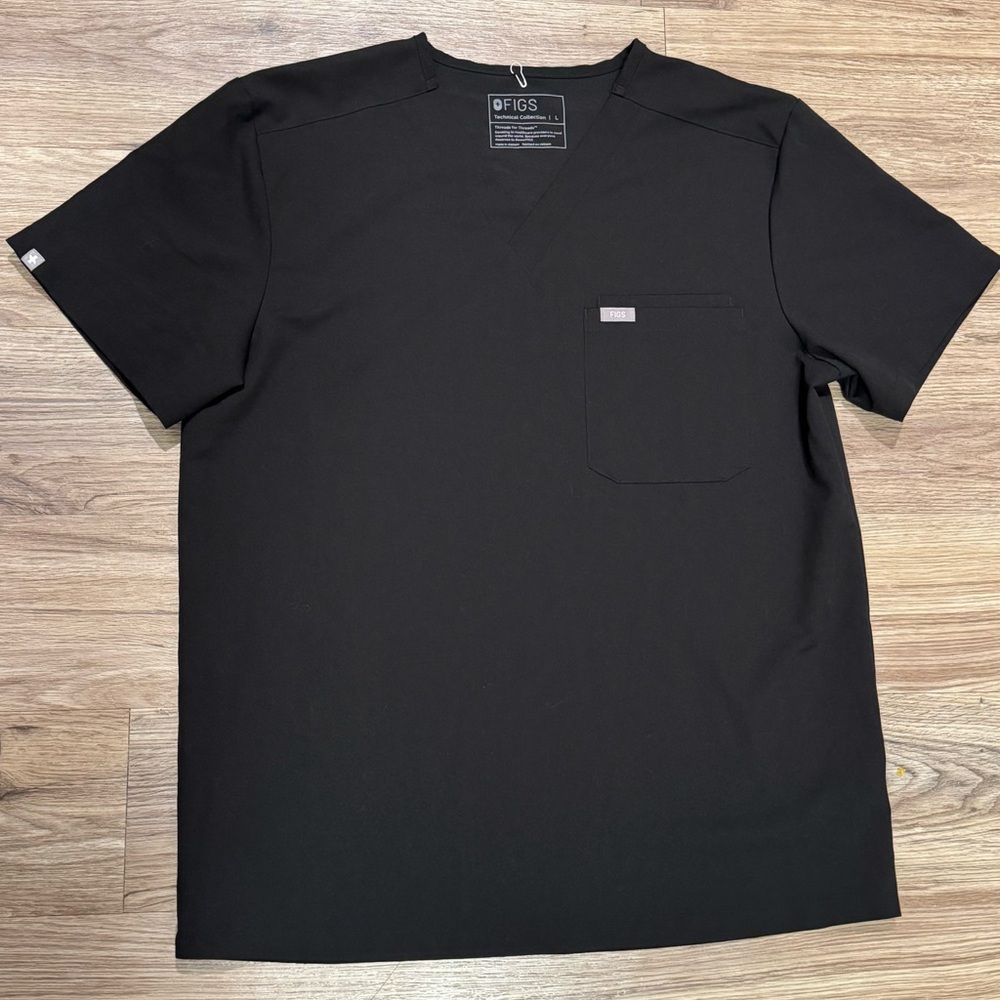 FIGS Style LEON FM1500 Men's Medical Scrub Top Size L